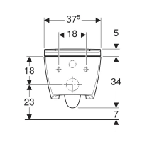 Подвесной унитаз-биде Geberit AquaClean Sela 146.224.11.1, альпийский белый - Gidratop.ru изображение