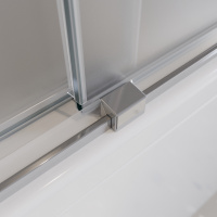 Душевая шторка на ванну CEZARES TANDEM-SOFT-VF-2-170/145-P-Cr - Gidratop.ru изображение