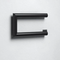 Держатель туалетной бумаги Keuco Reva 12862370000, цвет черный матовый - Gidratop.ru изображение