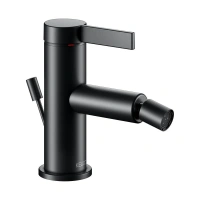 Смеситель Keuco Ixmo Pure 59509371000 для биде, с донным клапаном, цвет черный матовый - Gidratop.ru изображение