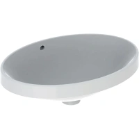 Раковина Geberit Variform 500.716.01.2, 55 x 40 см, белая - Gidratop.ru изображение