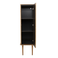 IDRA Колонна подвесная с дверью, реверсивная 55821 Rovere Tabacco, 47,5x37x123 - Gidratop.ru изображение