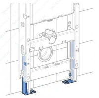Ножки для монтажа Geberit Monolith Premium 131.104.00.1 к некапитальной стене - Gidratop.ru изображение