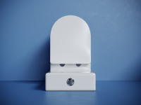 Напольный пристенный унитаз Metropol смыв Торнадо белый CN4001T - Gidratop.ru изображение