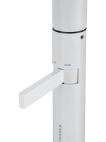 Смеситель для раковины высокий WONZON & WOGHAND, Белый матовый (WW-6068-MW) - Gidratop.ru изображение
