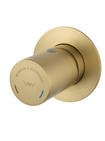 Смеситель для раковины встраиваемый WONZON & WOGHAND, Брашированное золото (WW-105-BG) - Gidratop.ru изображение