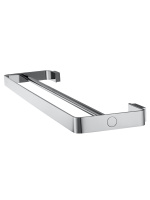 Полотенцедержатель двойной WONZON & WOGHAND LOTTE, Хром (WW-8311A) - Gidratop.ru изображение