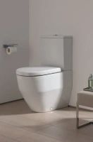 Напольный унитаз Laufen Pro New 8.2595.2.000.231.1 с бачком 8.2995.3.000.873.1, крышка микролифт - Gidratop.ru изображение