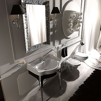 Раковина 73х54 см с 3 отв., цвет: белый