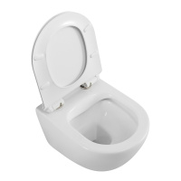Унитаз подвесной безободковый BelBagno AMANDA BB051CHR/BB076SC - Gidratop.ru изображение