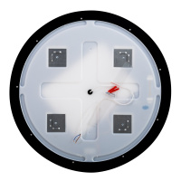 Зеркало в металлической раме, со встроенной подсветкой, сенсорным выключателем и подогревом CZR-SPC-CADRO-900-LED-TCH-WARM, 12V, 220-240V, 907x30 - Gidratop.ru изображение