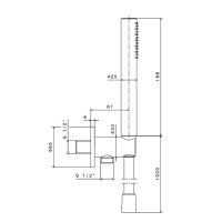 Newform X-STEEL 316 Гигиенический душ: руч. лейка, уголок с держателем, с запорным вентилем, на холодную воду, цвет: INOX - Gidratop.ru изображение