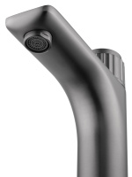 Смеситель для раковины WONZON & WOGHAND CLICK, Темный графит (WW-A40412-BGG) - Gidratop.ru изображение