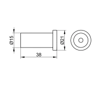 Крючок Keuco Plan 14916070000, нержавеющая сталь - Gidratop.ru изображение