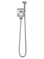 Смеситель с гигиеническим душем встраиваемый WONZON & WOGHAND DIAMOND, Хром (WW-88829011-CR) - Gidratop.ru изображение