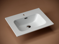 Умывальник накладной прямоугольный Element 610x465x180мм - Gidratop.ru изображение