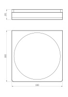 Мыльница с держателем WONZON & WOGHAND ECLIPSE, Хром (WW-9124-CR) - Gidratop.ru изображение