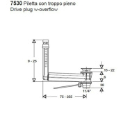 Выпуск с переливом CLOU, цвет: хром - Gidratop.ru изображение