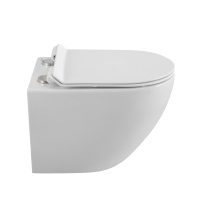 Унитаз подвесной безободковый BelBagno SFERA-R BB046CHR/BB076SC - Gidratop.ru изображение