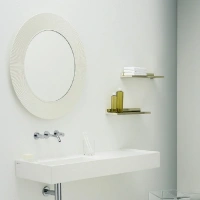 Зеркало Laufen Kartell 78 см, цвет белый насыщенный, 3.8633.1.090.000.1 - Gidratop.ru изображение