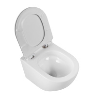 Унитаз подвесной безободковый BelBagno SFERA-TOR BB046CH-TOR/BB2111SC - Gidratop.ru изображение
