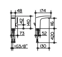 Смеситель Keuco Elegance New 51602 010000 для раковины - Gidratop.ru изображение