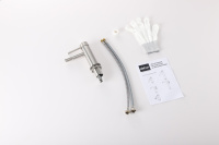 Смеситель ABBER Wasser Kreis 316 AF8124BST для биде, сталь брашированная - Gidratop.ru изображение