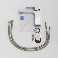 ROMANO Смеситель для раковины без донного клапана, хром ROM-LVM-CRM - Gidratop.ru изображение