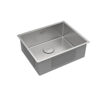 Кухонная мойка Lemark Olanga 540 9937125, 54 см, нержавеющая сталь - Gidratop.ru изображение
