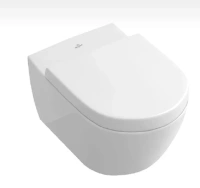 Подвесной унитаз Villeroy&Boch 2Day2 46981001/8M32S101, с крышкой-сиденьем с микролифтом, белый альпин - Gidratop.ru изображение