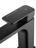 Смеситель для раковины WONZON & WOGHAND ARNIE, Черный матовый (WW-691101-MB) - Gidratop.ru изображение