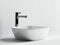 Умывальник чаша накладная квадратная Element 400x400x140мм - Gidratop.ru изображение