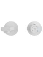 Смеситель для раковины встраиваемый WONZON & WOGHAND, Белый матовый (WW-105-MW) - Gidratop.ru изображение