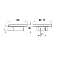 Мыльница Keuco Plan 14955079000, держатель нержавеющая сталь - Gidratop.ru изображение