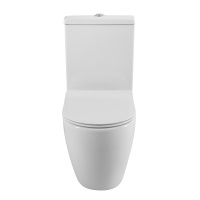 Унитаз-компакт безободковый BelBagno AMANDA BB051CPR/BB051T/BB076SC - Gidratop.ru изображение