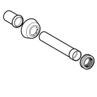 Переходник Geberit 118.026.11.1 удлиняющий 45х55 белый - Gidratop.ru изображение