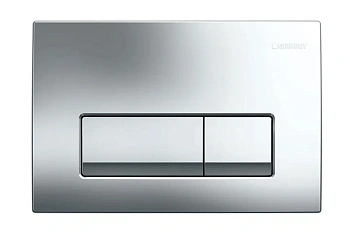 Клавиша смыва Geberit Delta 115.119.21.1 50, хром глянцевый