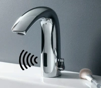 Смеситель Laufen CurveTronic 3.1470.2.404.322.1 для раковины, сенсорный - Gidratop.ru изображение