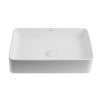 Раковина накладная ABBER Rechteck AC2207MW белая матовая - Gidratop.ru изображение