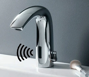 Смеситель Laufen CurveTronic 3.1470.2.404.322.1 для раковины, сенсорный