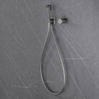 Смеситель ABBER Rund AF8725NG с гигиеническим душем, никель - Gidratop.ru изображение