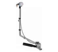 Слив-перелив Geberit для ванны, с наливом, удлинённый, хром, 150.711.21.6 - Gidratop.ru изображение