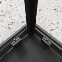 Душевой уголок BelBagno LUCE-A-2-90-C-NERO - Gidratop.ru изображение