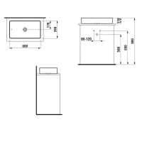 Раковина-чаша Laufen Living 8.1143.4.000.112.1 Square - Gidratop.ru изображение