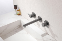 Смеситель ABBER Emotion AF88121NG скрытого монтажа для раковины, никель - Gidratop.ru изображение