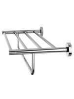 Полотенцедержатель с полкой WONZON & WOGHAND EASY, Хром (WW-8181) - Gidratop.ru изображение