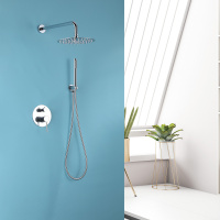 Душевая система ABBER Emotion AF8818 скрытого монтажа без излива, хром - Gidratop.ru изображение