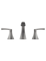 Смеситель для раковины на 3 отверстия WONZON & WOGHAND FLEX, Темный графит (WW-88083095-BGM) - Gidratop.ru изображение