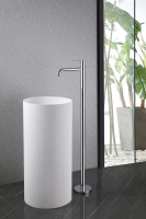 Смеситель ABBER Wasser Kreis AF8140 напольный для раковины, хром - Gidratop.ru изображение