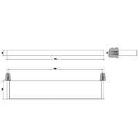 Gessi Rettangolo полочка 60см, цвет: хром - Gidratop.ru изображение